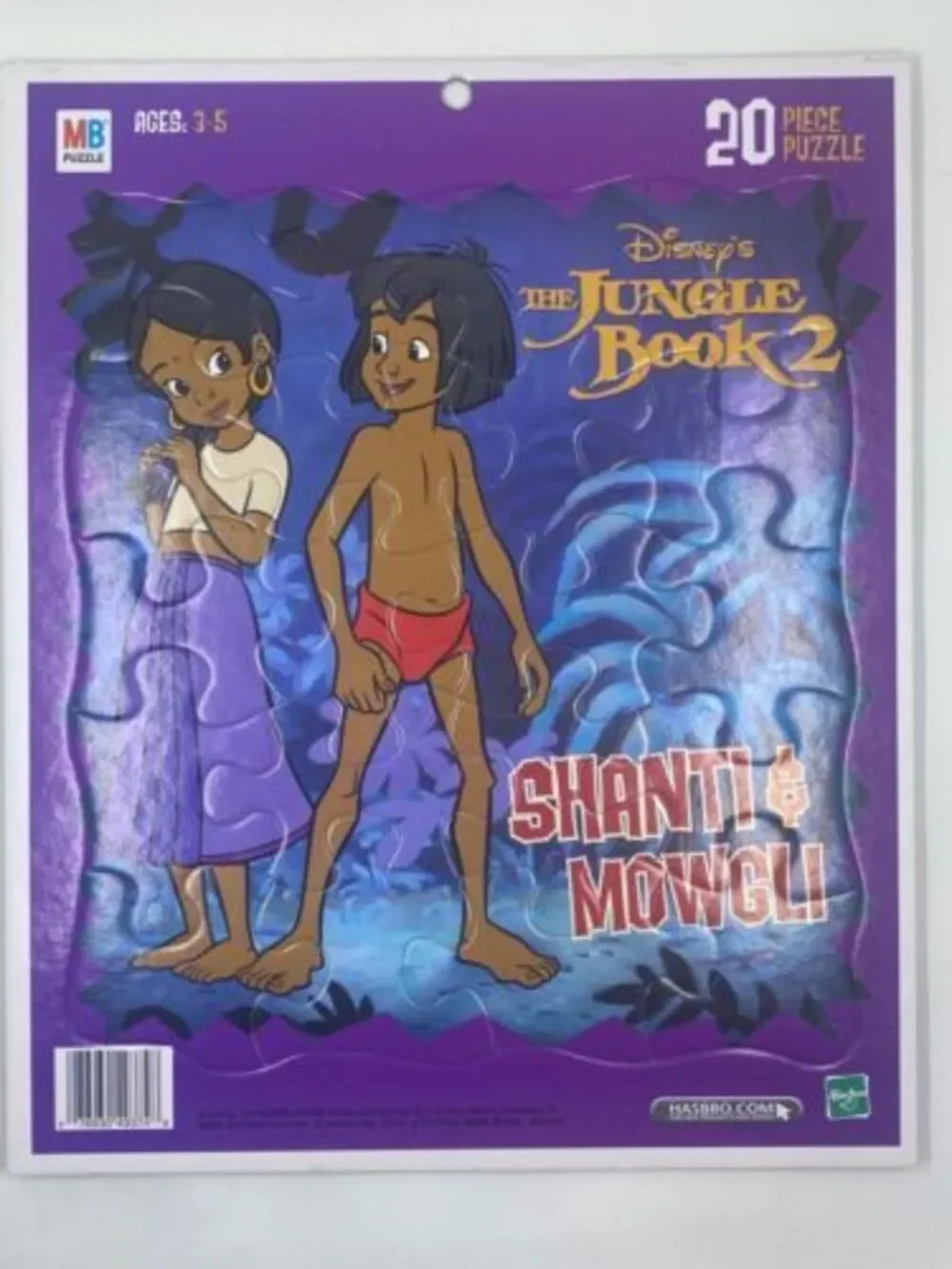 Vintage Disney Jungle book 2 set of 3 puzzles 20 pieces puzzle